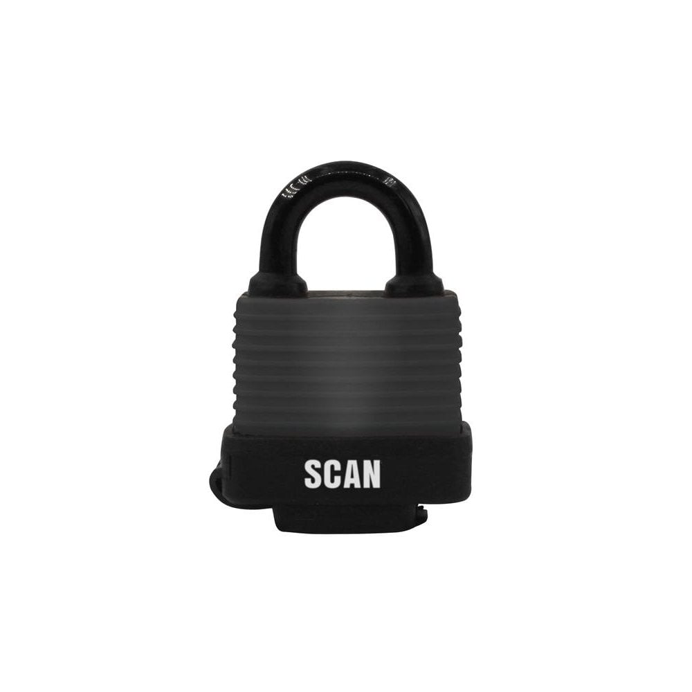 Scan Weatherproof Laminated Steel Padlock 45mm-SCAPLLAMWP45