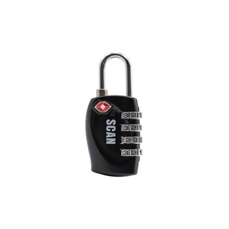 Scan Zinc Combination Padlock TSA Approved-SCAPLTSA31