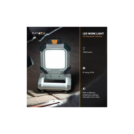 Batavia MAXXPACK LED Work Light 18V Bare Unit-BAT7064212