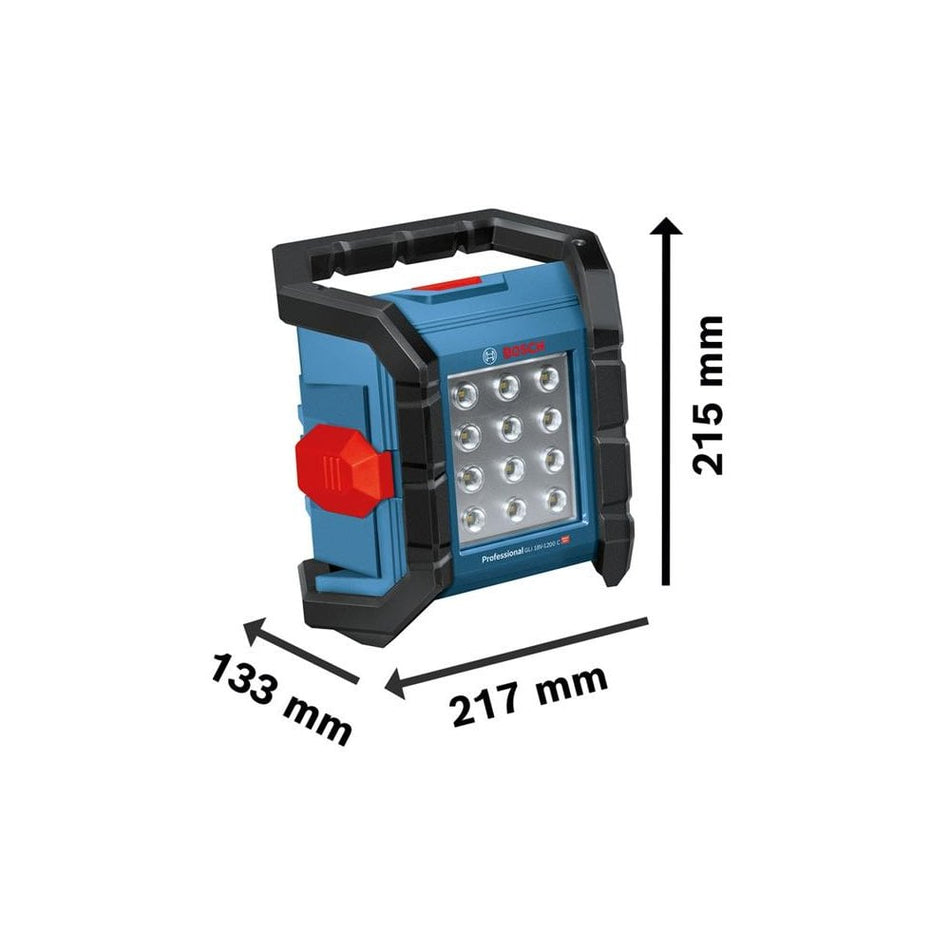Bosch GLI 18V-1200 C Cordless Mini Jobsite Light 18V Bare Unit-BSH601446700