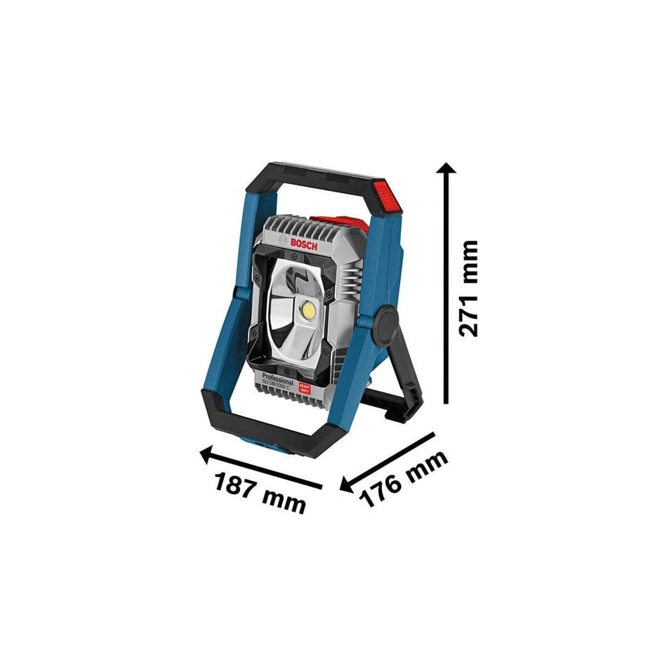 Bosch GLI 18V-2200 C Cordless Jobsite Light 18V Bare Unit-BSH601446501
