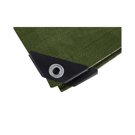 BlueSpot Tools Green Tarpaulin 3.6 x 2.4m-B/S45926