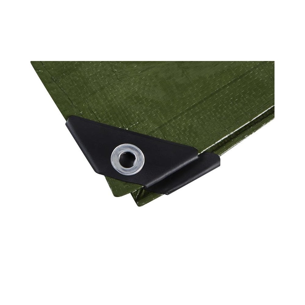 BlueSpot Tools Green Tarpaulin 2.7 x 1.8m-B/S45925