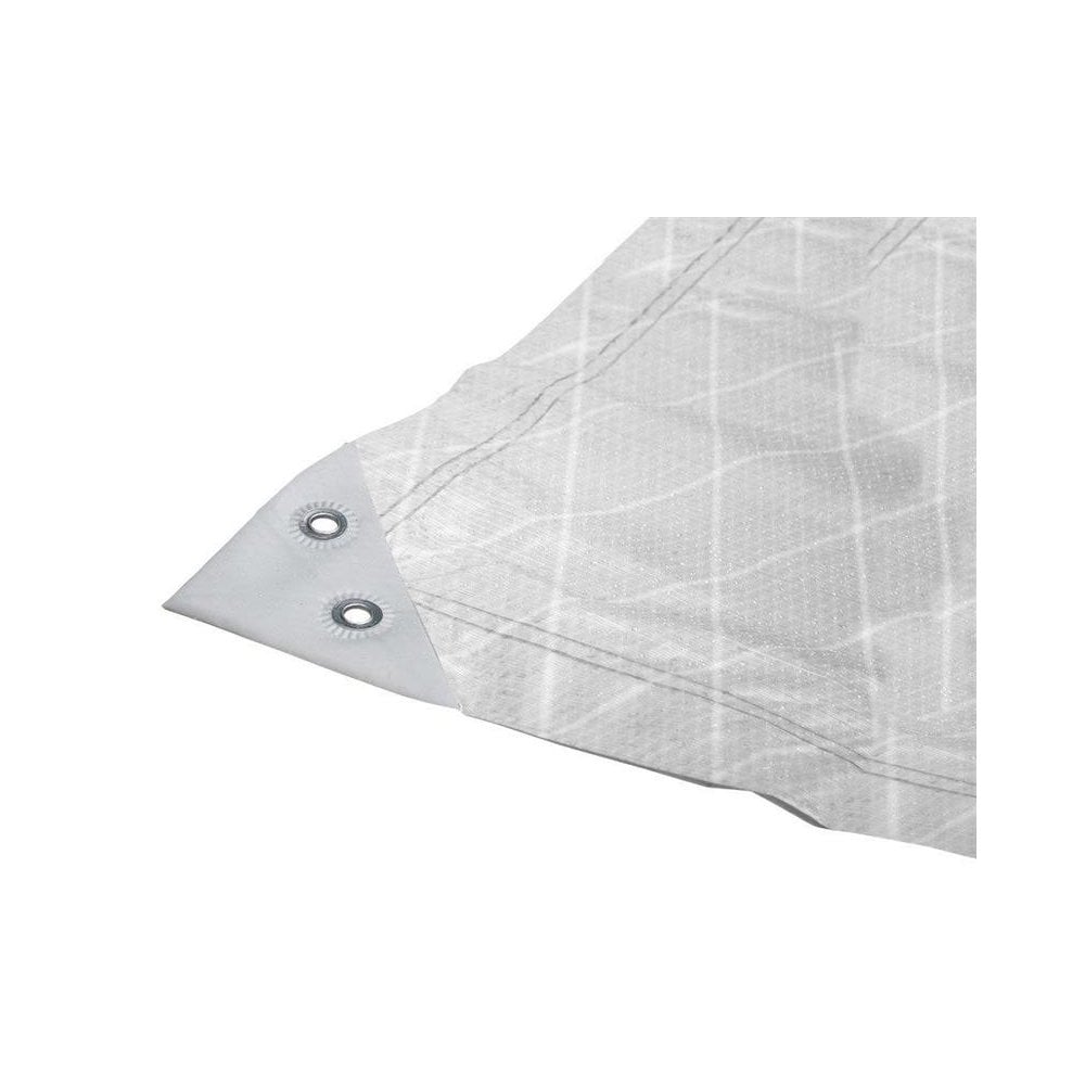 Faithfull Tough-Tarp Tarpaulin White 6 x 4m-FAITARPTT64W