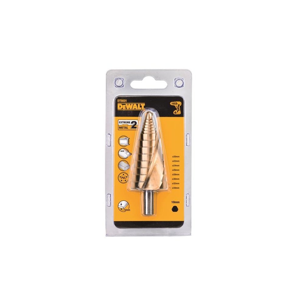 DEWALT Extreme Step Drill Bit 20-34mm-DEWDT5031QZ