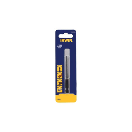 IRWIN® HSS Drill Bit Hex Shank Bit 3.0mm-IRWIW3035104