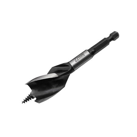 Faithfull Tri-Point Speed Auger Bit 22mm Stubby-FAITPAS22