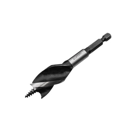 Faithfull Tri-Point Speed Auger Bit 20mm Stubby-FAITPAS20