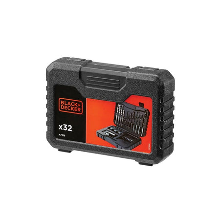 BLACK + DECKER A7216 Drill & Driver Set 32 Piece-B/DA7216