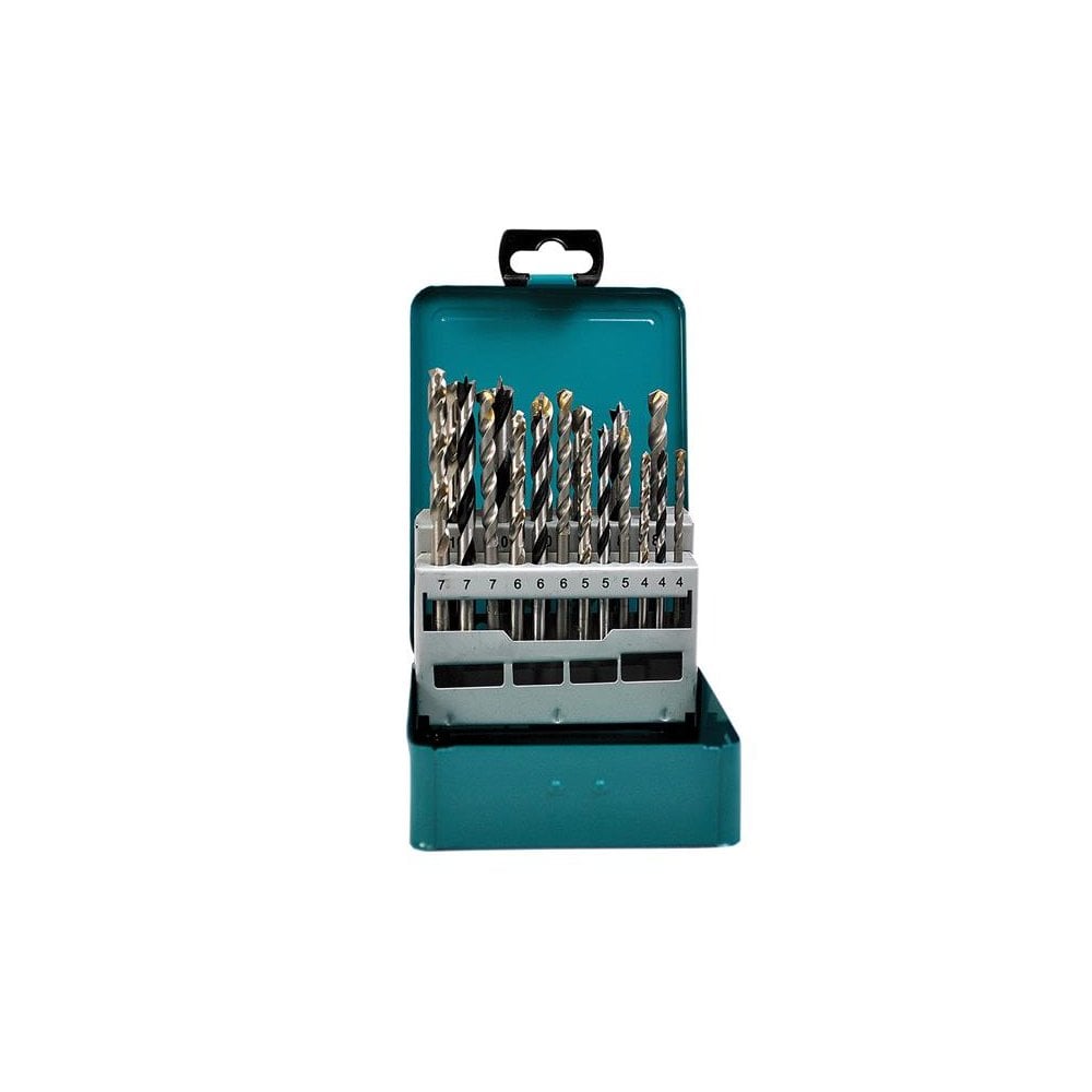 Makita D-47173 Mixed Drill Bit Set 18 Piece-MAKD47173