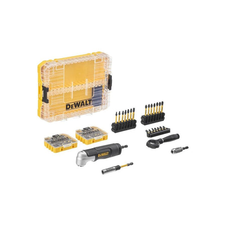 DEWALT DT70775 Mix Bit Set with Right-Angle Attachment, 80 Piece-DEWDT70775QZ