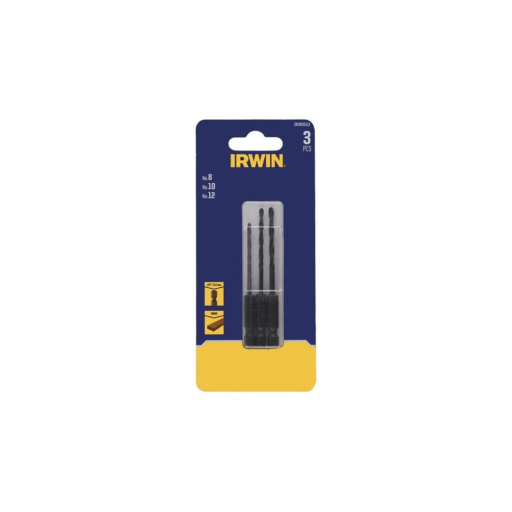 IRWIN® Pilot Countersink Bit Set, 3 Piece-IRWIW3035112