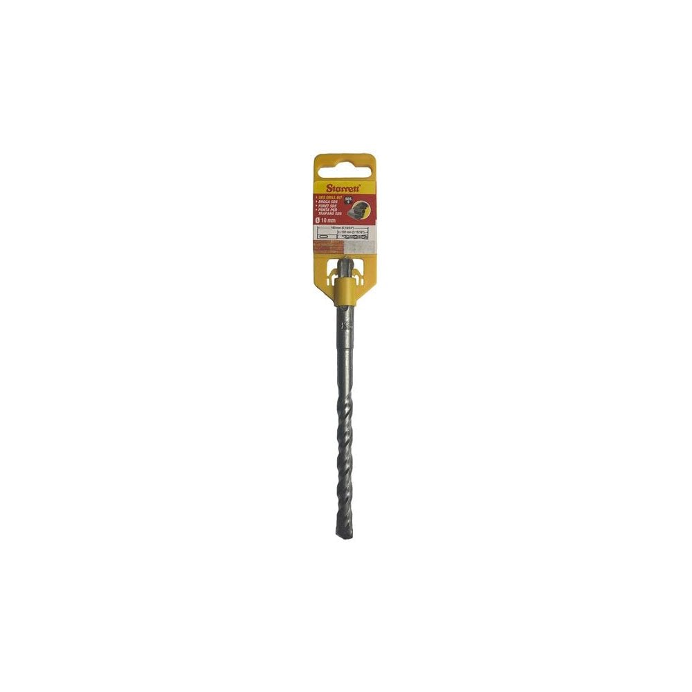 Starrett SDS Plus 2 Point Drill Bit 10 x 160mm-STRKBPS10B