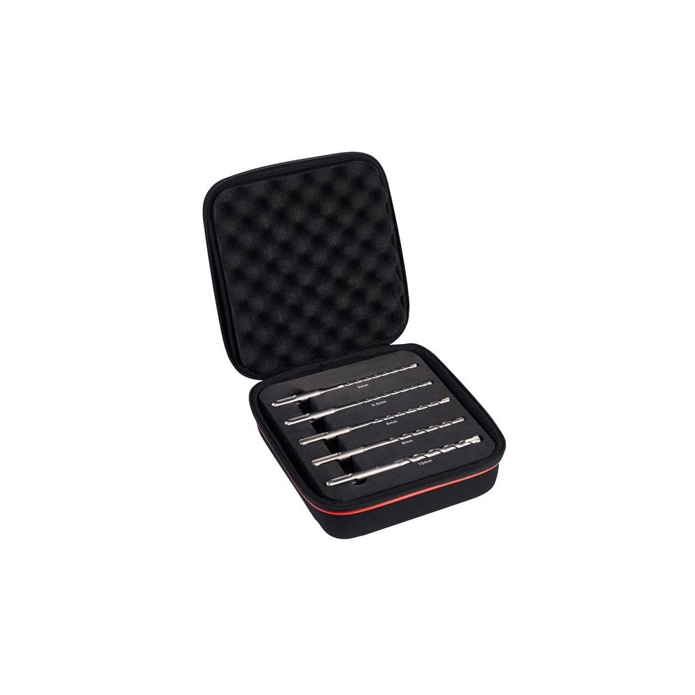 Starrett SDS Plus 4 Point Drill Bit Set, 5 Piece-STRKBPXK05