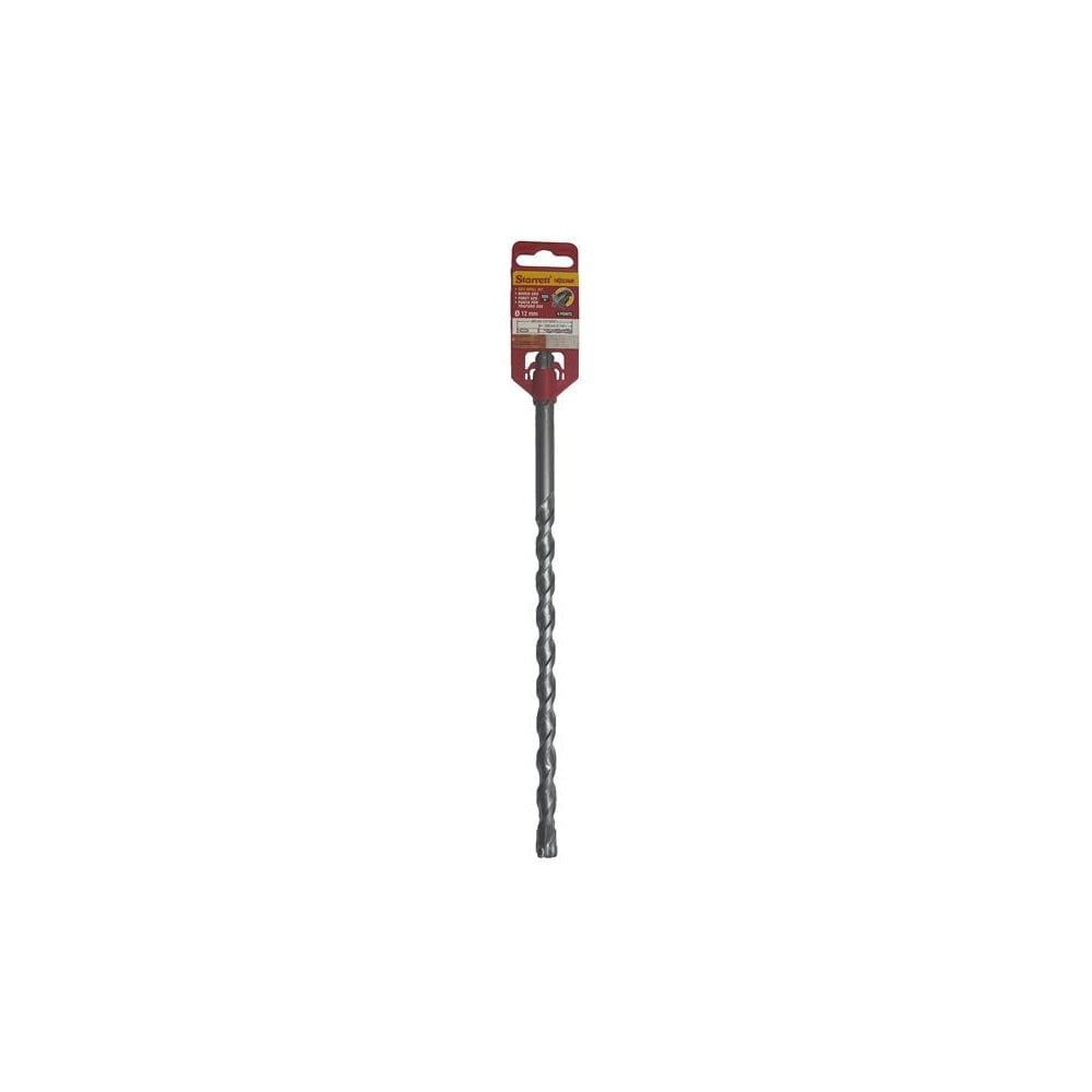 Starrett SDS Plus 4 Point Drill Bit 12 x 260mm-STRKBPX12D
