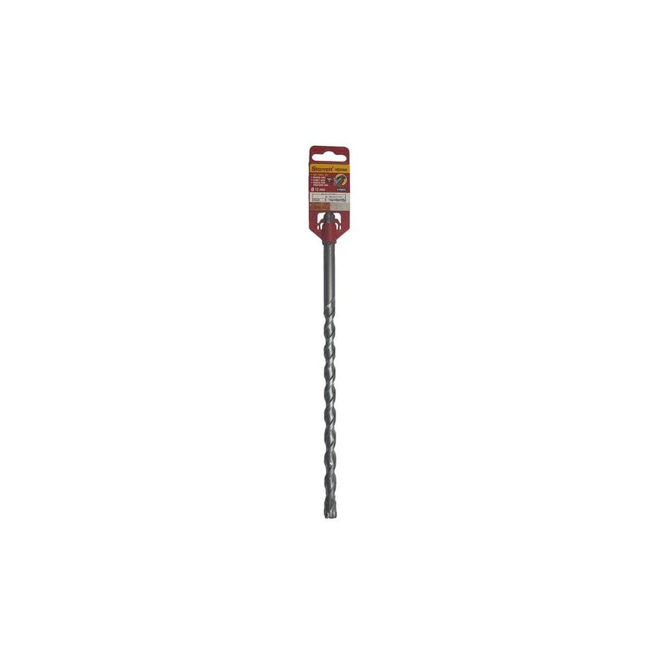 Starrett SDS Plus 4 Point Drill Bit 12 x 260mm-STRKBPX12D
