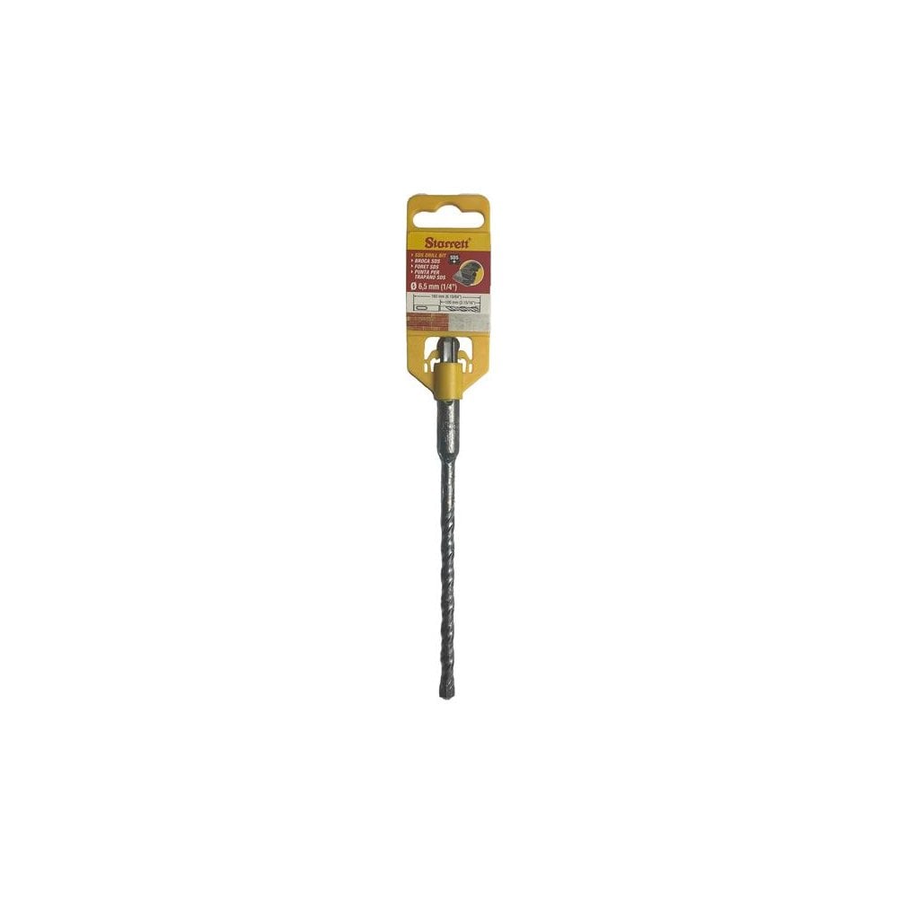 Starrett SDS Plus 2 Point Drill Bit 6.5 x 160mm-STRKBPS065B