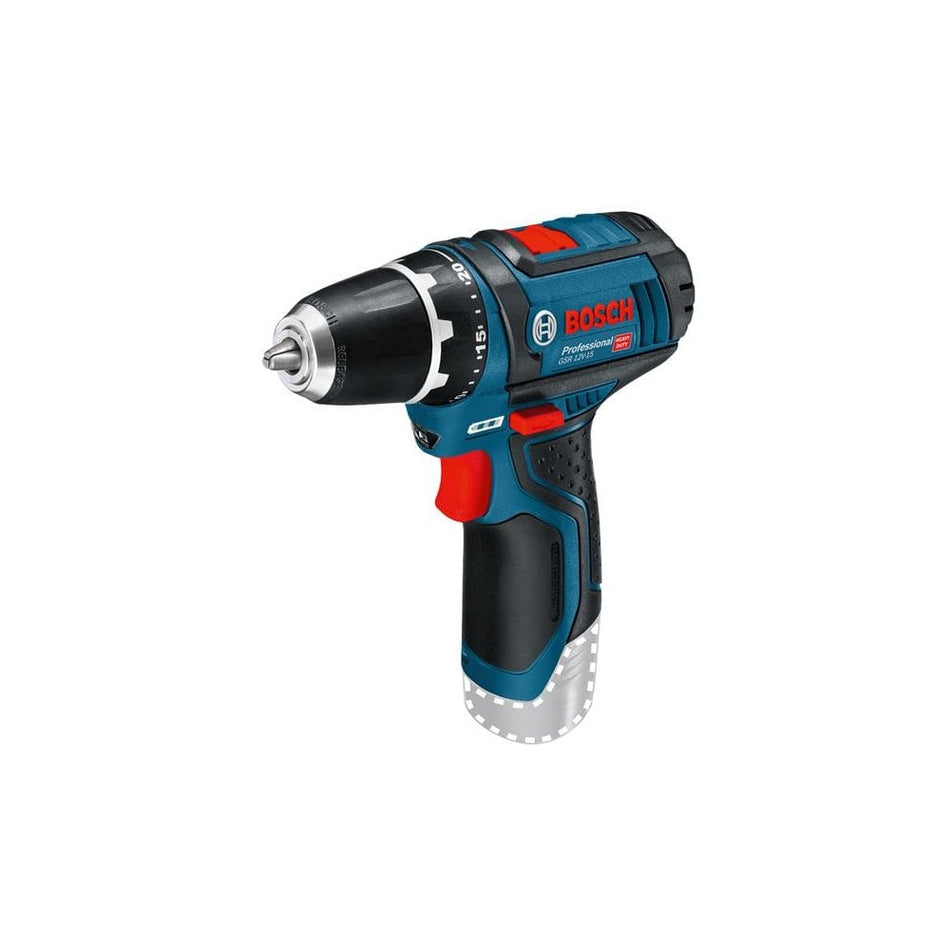 Bosch GSR 12V-15 Professional Drill Driver 12V Bare Unit-BSH601868101