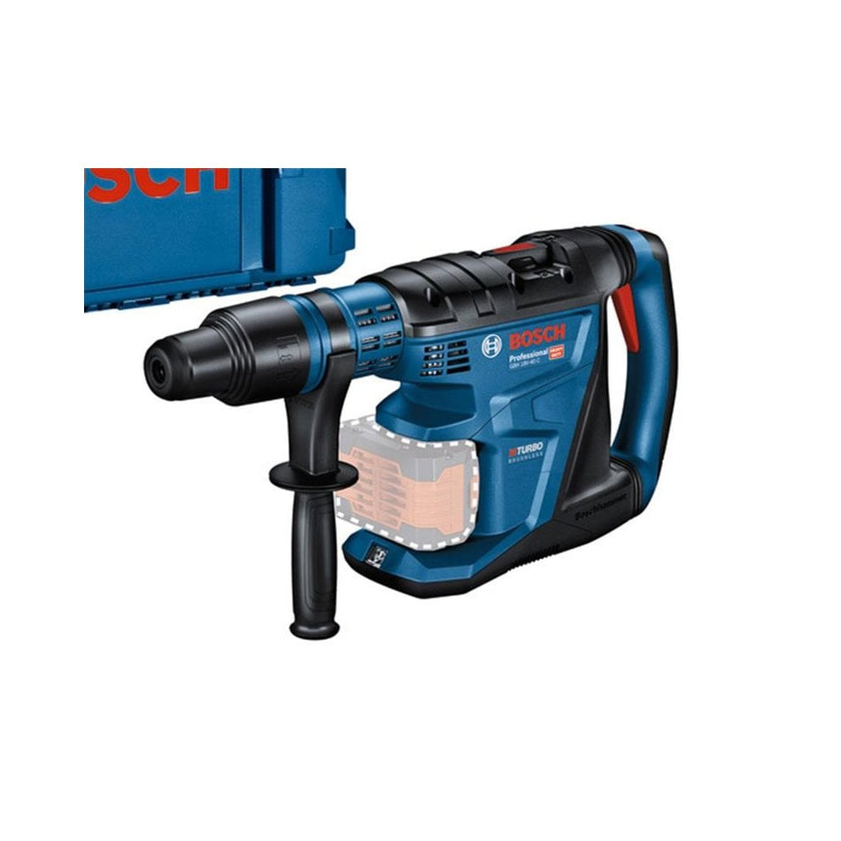 Bosch GBH 18V-40 C Professional BITURBO SDS-Max Rotary Hammer 18V Bare Unit-BSH611917100