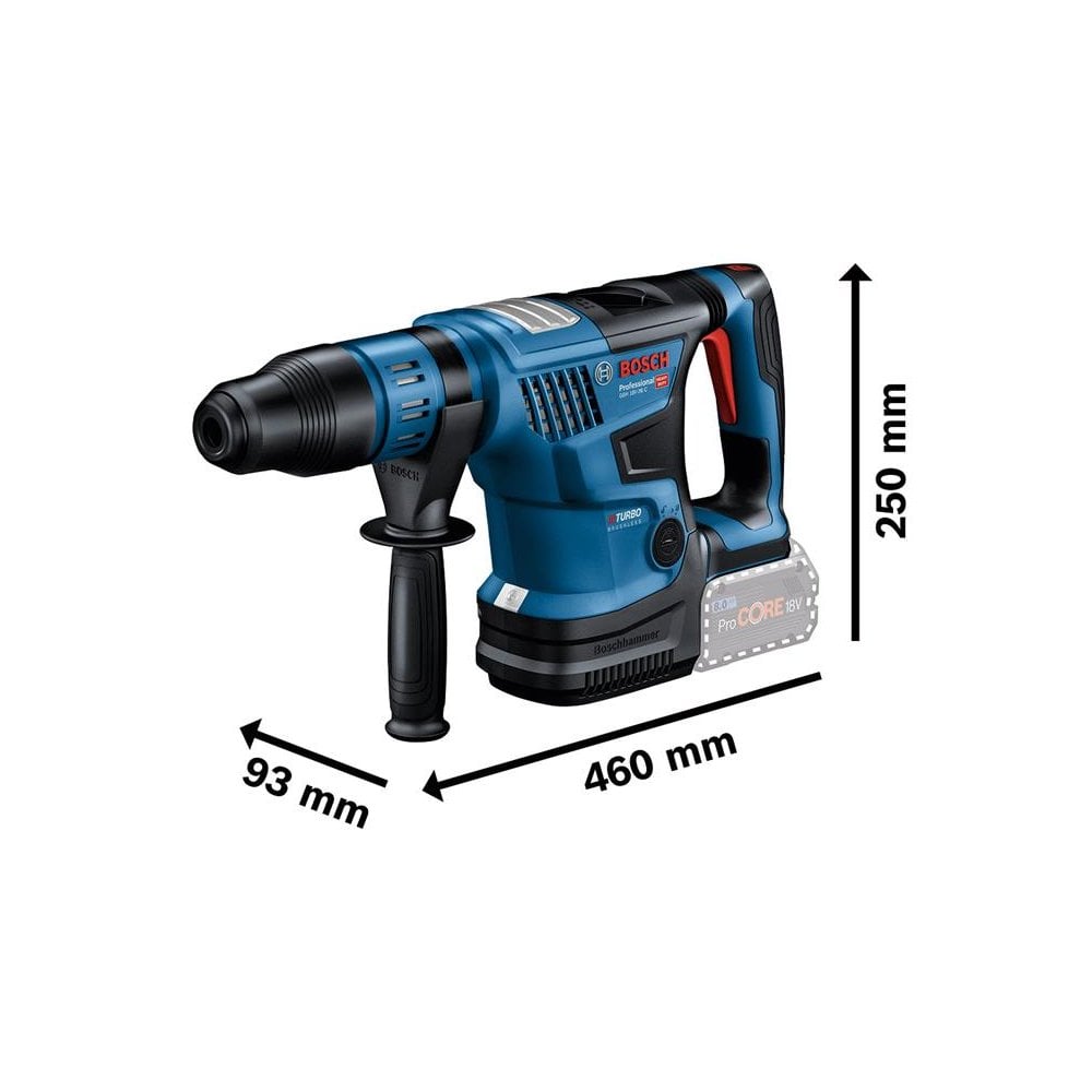 Bosch GBH 18V-36 C Professional BITURBO SDS-Max Rotary Hammer 18V Bare Unit-BSH611915001