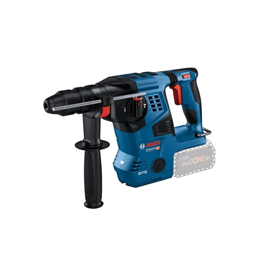 Bosch GBH 18V-28 CF Pro BITURBO SDS-Plus Rotary Hammer 18V Bare Unit-BSH611921001