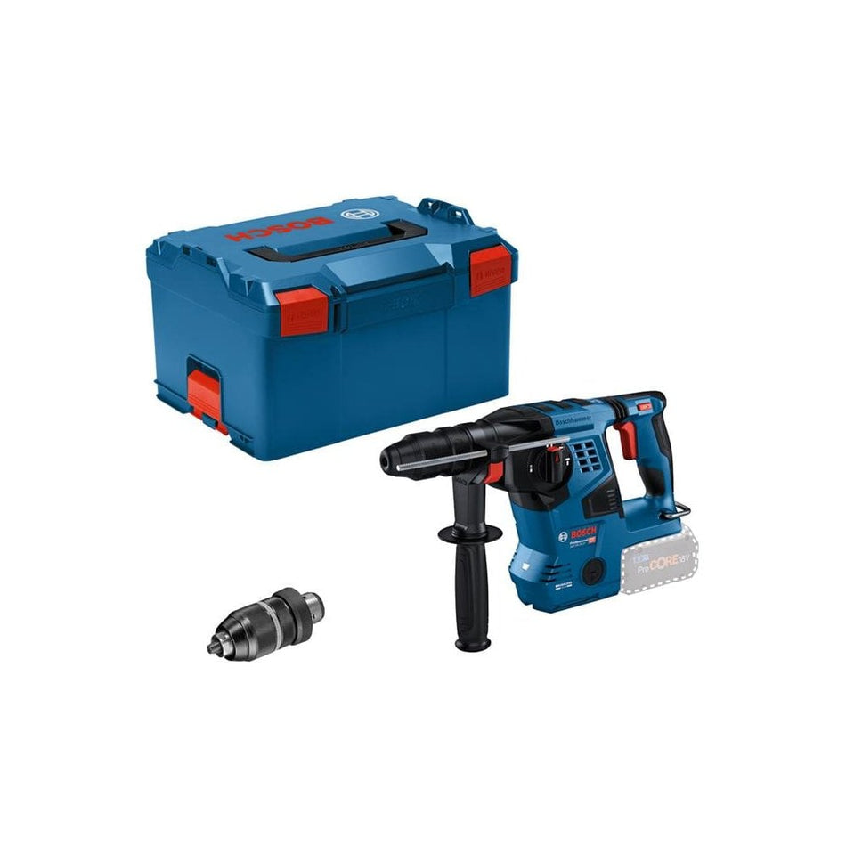 Bosch GBH 18V-28 CF Pro BITURBO SDS-Plus Rotary Hammer 18V Bare Unit-BSH611921001