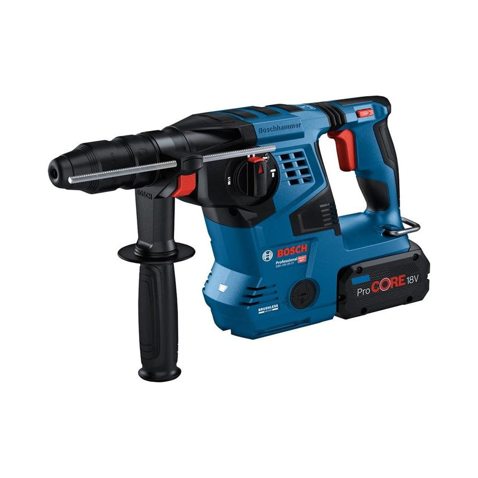 Bosch GBH 18V-28 CF Pro BITURBO SDS-Plus Rotary Hammer 18V 2 x 5.5Ah ProCORE18V Li-ion-BSH611921075
