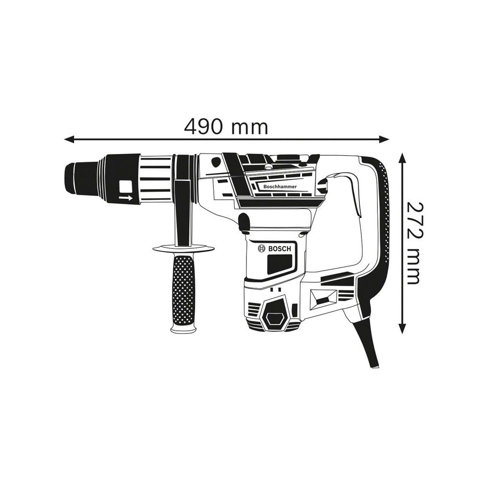 Bosch GBH 5-40 D SDS-Max Professional Rotary Hammer 1100W 110V-BSH611269060