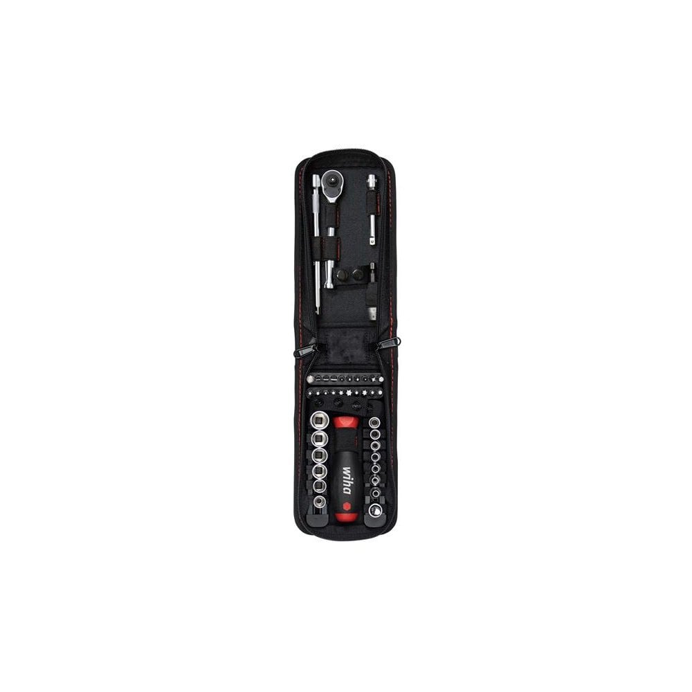 Wiha 1/4in Nut Driver & Bit Set, 40 Piece-WHA44684
