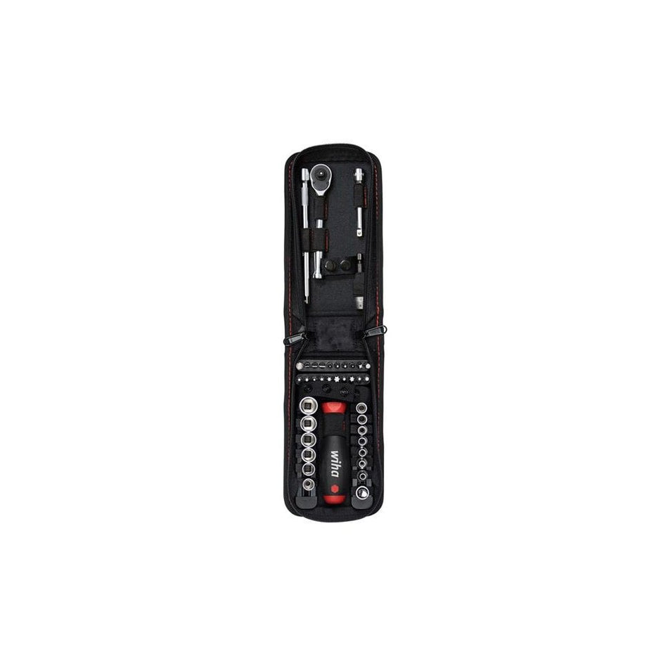 Wiha 1/4in Nut Driver & Bit Set, 40 Piece-WHA44684