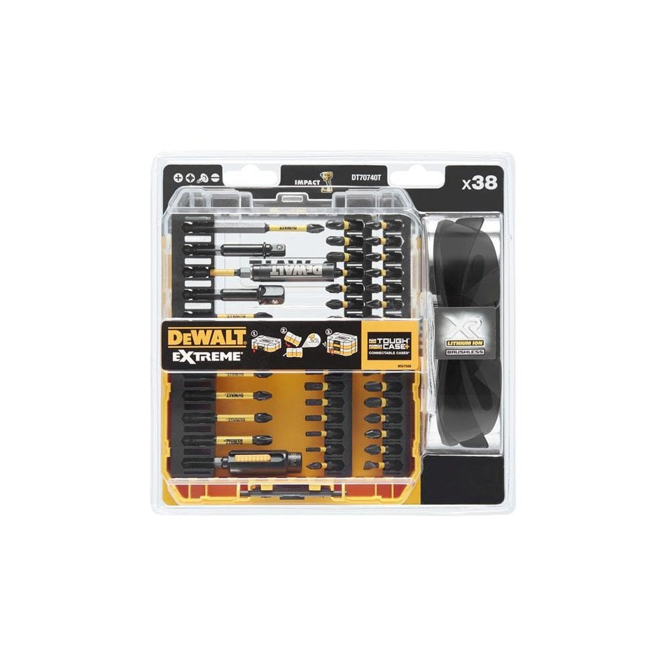 DEWALT DT70740T FlexTorq Bit Set, 38 Piece + Safety Glasses-DEWDT70740TQ