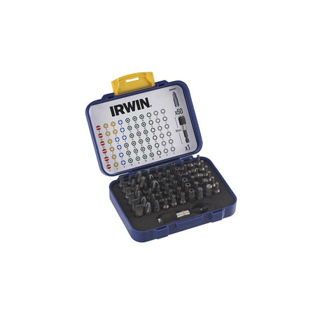 IRWIN® Colour Coded Screwdriver Bit Set, 61 Piece-IRWIW6062527