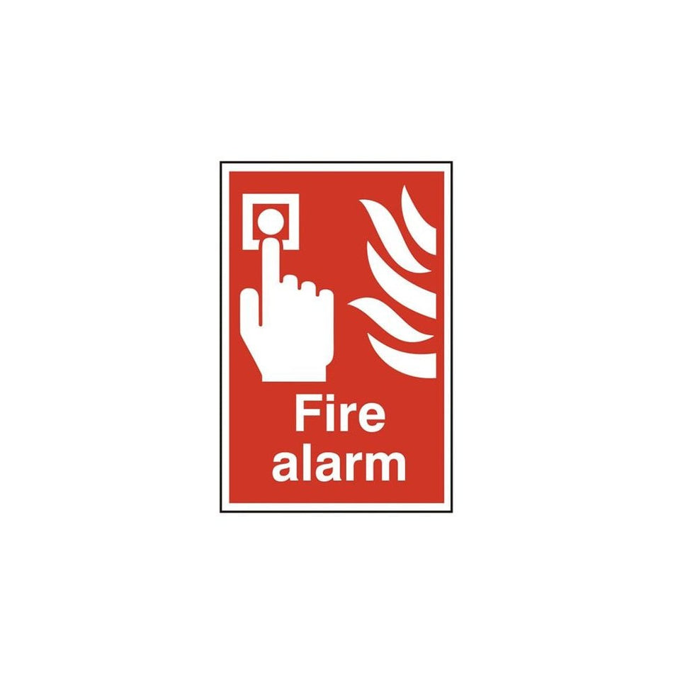 Scan Fire Alarm - PVC Sign 200 x 300mm-SCA1400