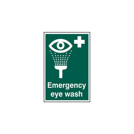 Scan Emergency Eye Wash - PVC Sign 200 x 300mm-SCA1554