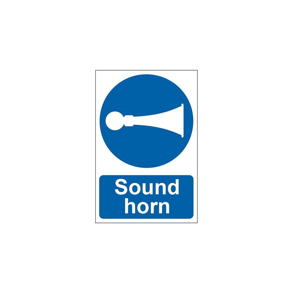 Scan Sound Horn - PVC Sign 200 x 300mm-SCA0250