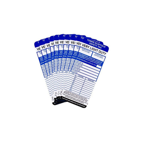 Scan Tower Tag Inserts Pack Of 10-SCATOWTAGI