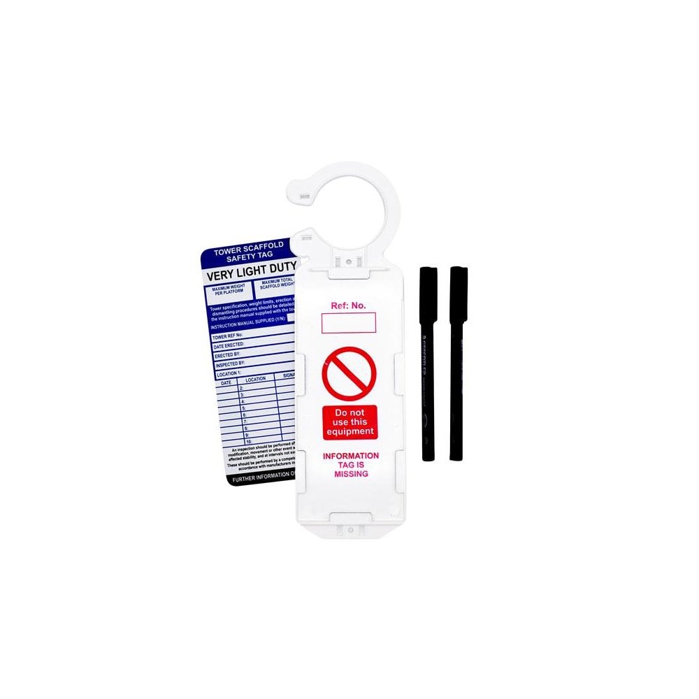Scan Tower Tag Kit - 10 Kits per Box-SCATOWTAGB