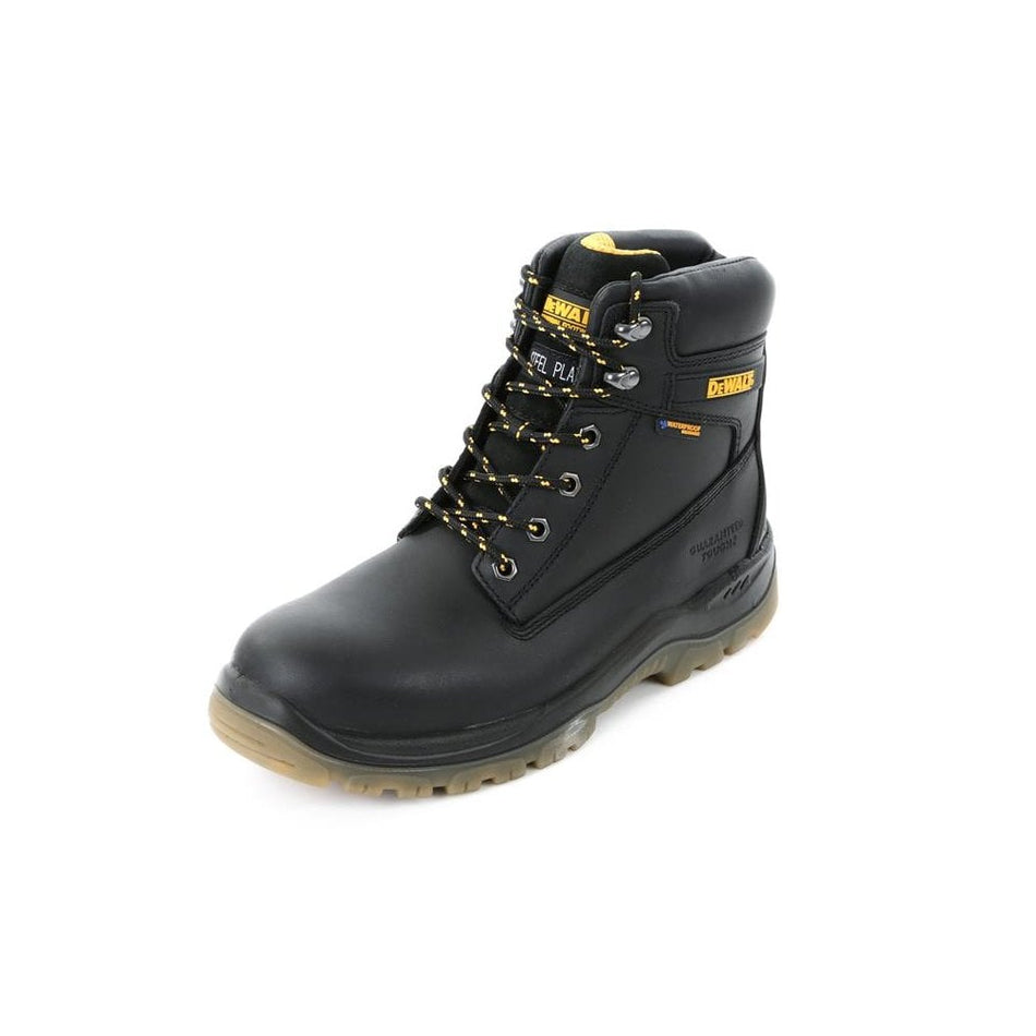 DEWALT Titanium S3 Safety Boots Black UK 7 EUR 41-DEWTITANBL7