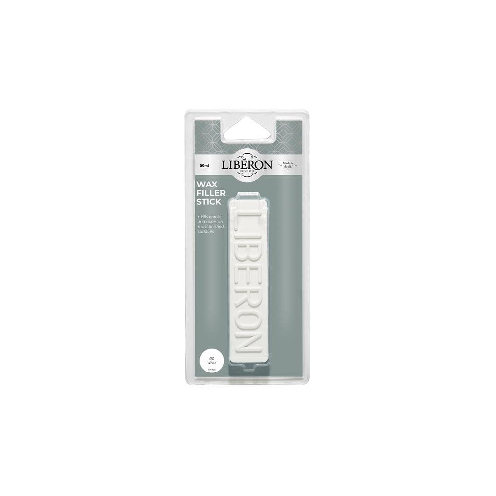 Liberon Wax Filler Stick 00 White 50g-LIBWFSWN