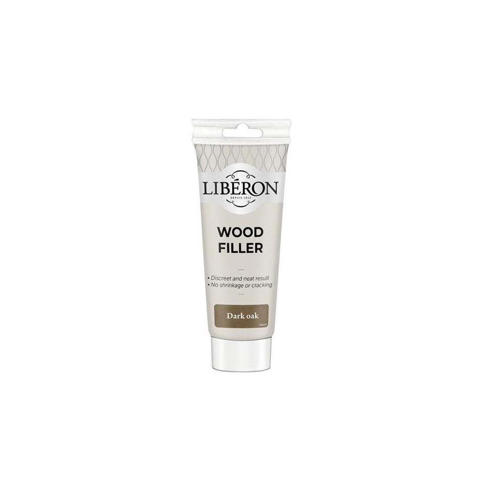 Liberon Wood Filler Dark Oak 150ml-LIBWFDO125N