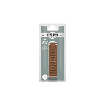Liberon Wax Filler Stick 21 Light Walnut 50g-LIBWFSLWN
