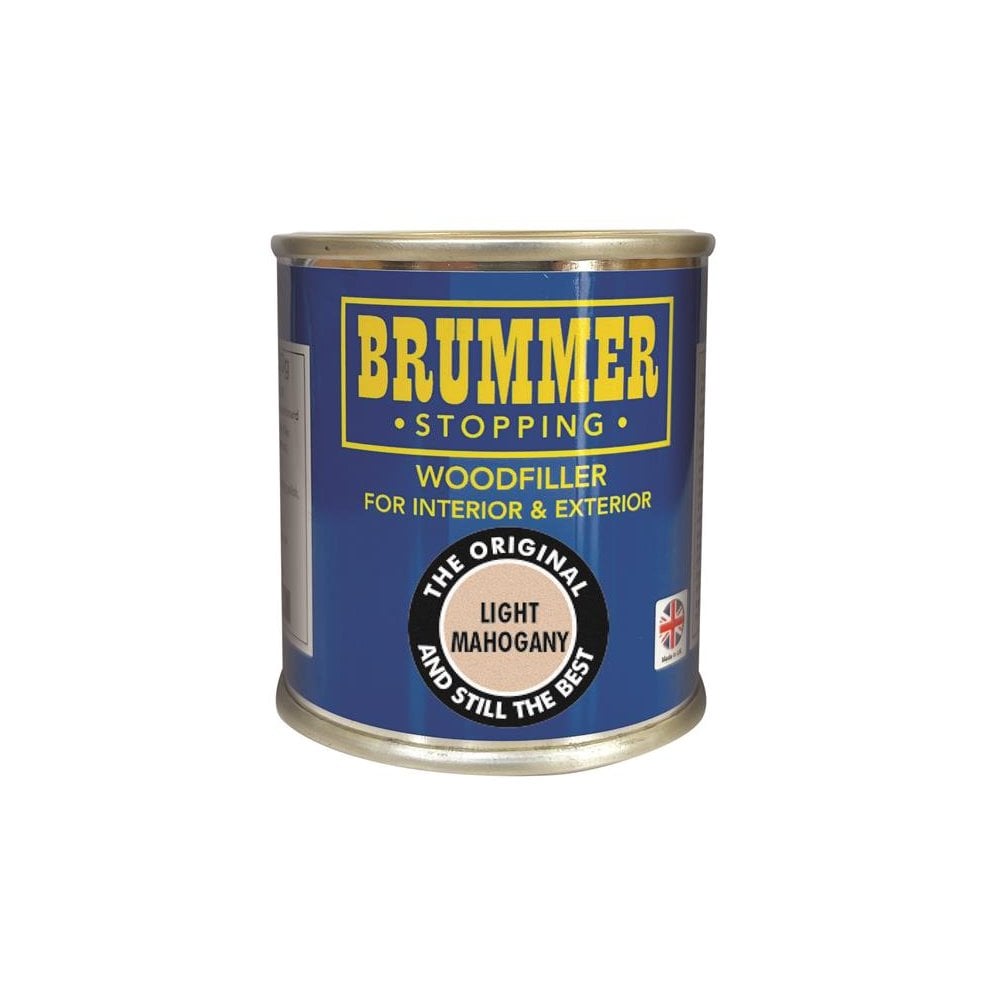 Brummer® Wood Filler Light Mahogany 250g-BRUBM30407