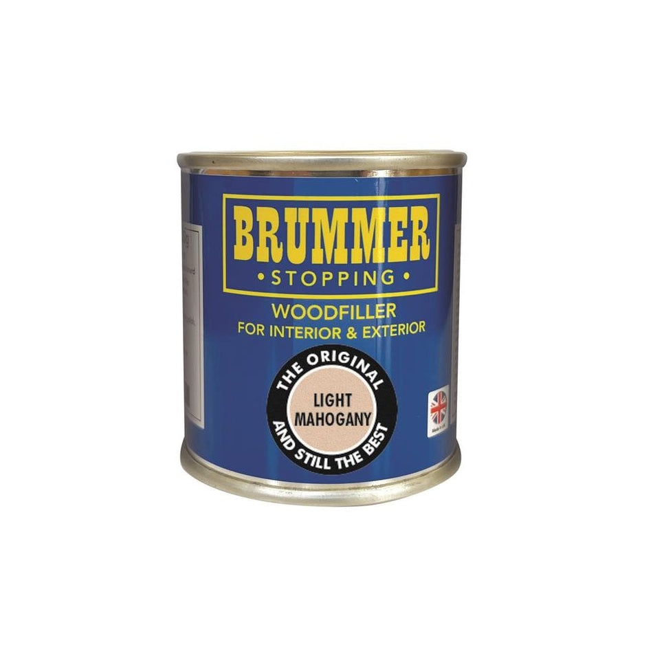Brummer® Wood Filler Light Mahogany 250g-BRUBM30407