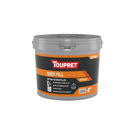Toupret Quick Fill (Exterior) 4 litre-TOUTTTLX04