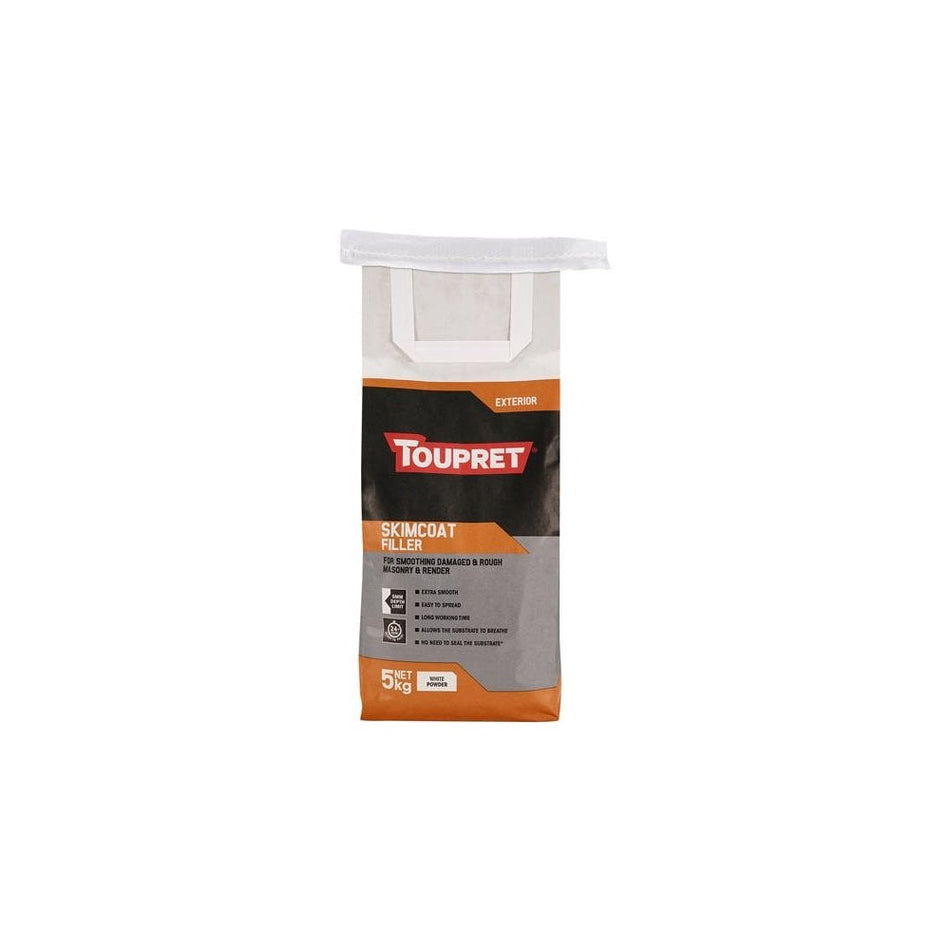 Toupret Exterior Skimcoat Filler 5kg-TOUTTEGFAP05