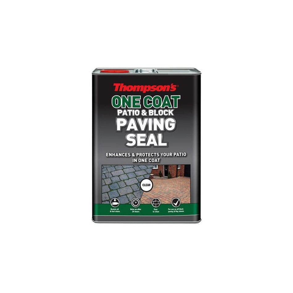 Ronseal Thompson's One Coat Patio & Block Paving Seal 5 litre-RSLTOCPS5L