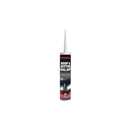Ronseal Thompson's Roof & Gutter Sealant Black 310ml-RSLTRGSB310