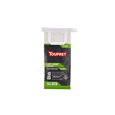 Toupret Anti-damp Render 6kg-TOUTTHUMIB06