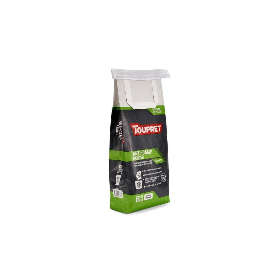 Toupret Anti-damp Render 6kg-TOUTTHUMIB06