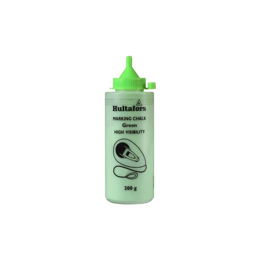 Hultafors Chalk Line Chalk High-vis Green 200g-HUL652733
